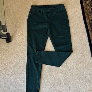 d. Jeans Dark Green Skinny Jeans